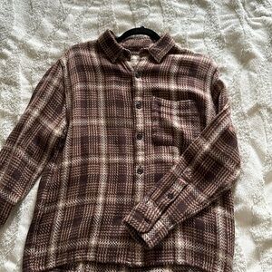 Abercrombie | Soft Plaid Button Down